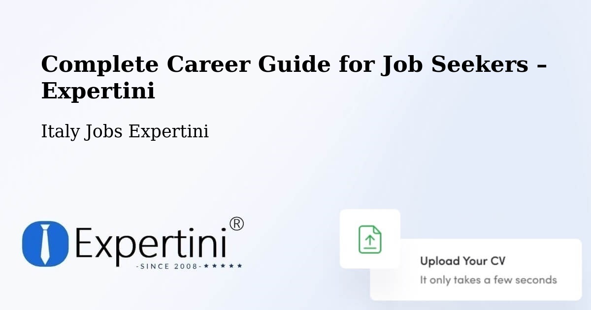 Career Guide for Job Seekers – Acireale - Acireale, Italy Jobs Expertini